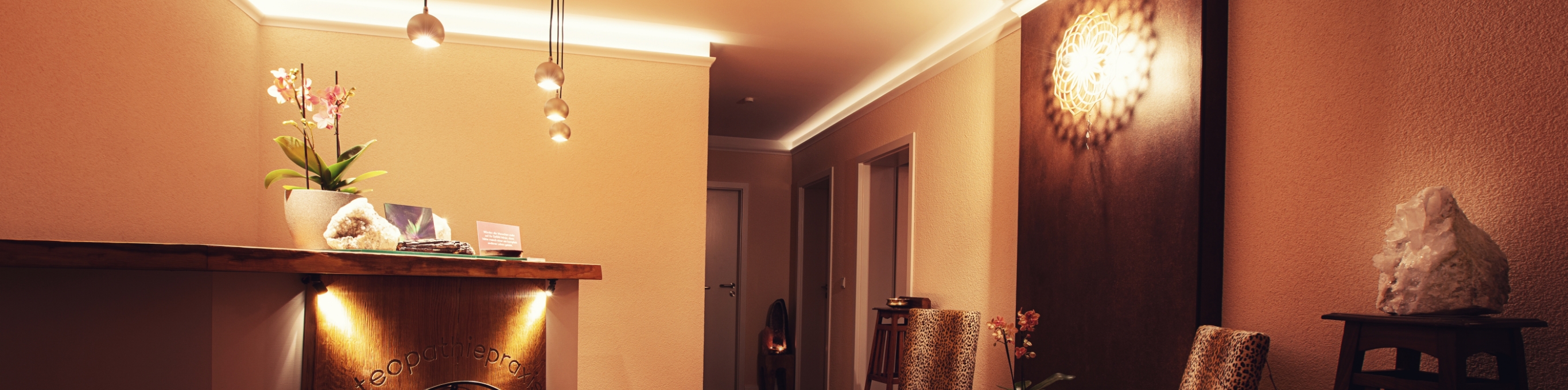 Praxisraum Osteopathie mit Medizinball